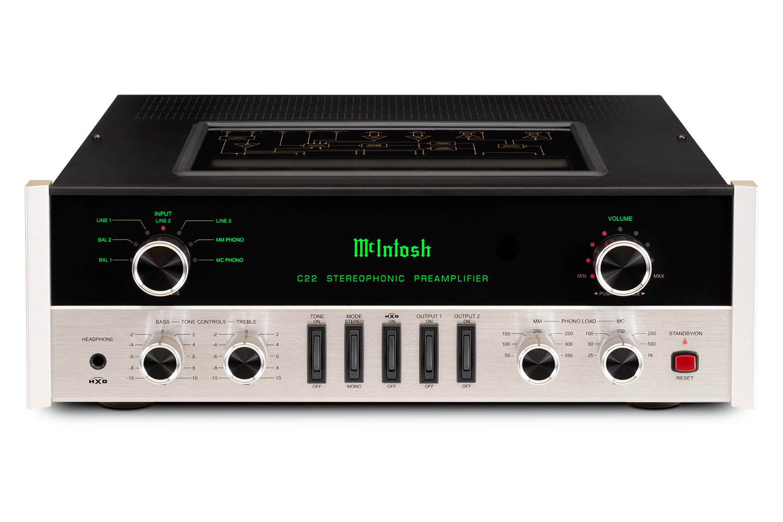 C22 2-Channel Vacuum Tube Preamplifier Mk V