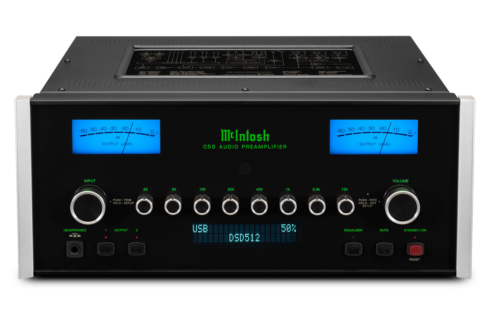 C55 2-Channel Solid State Preamplifier