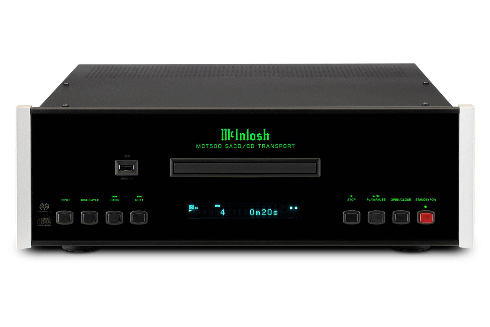 MCT500 2-Channel SACD/CD Transport