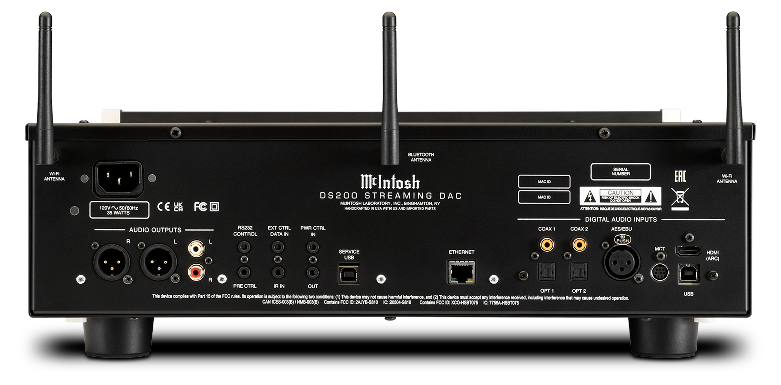 McIntosh DS200 Akış DAC'ı