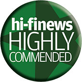 Hi-Fi News Highly Commended logosu