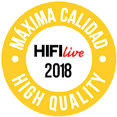 HiFi Live 2018 Yüksek Kalite Ödülü logosu